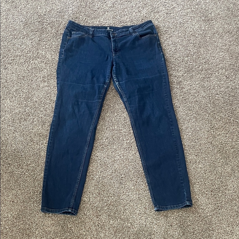 Liz Claiborne Dark Blue Skinny Jeans